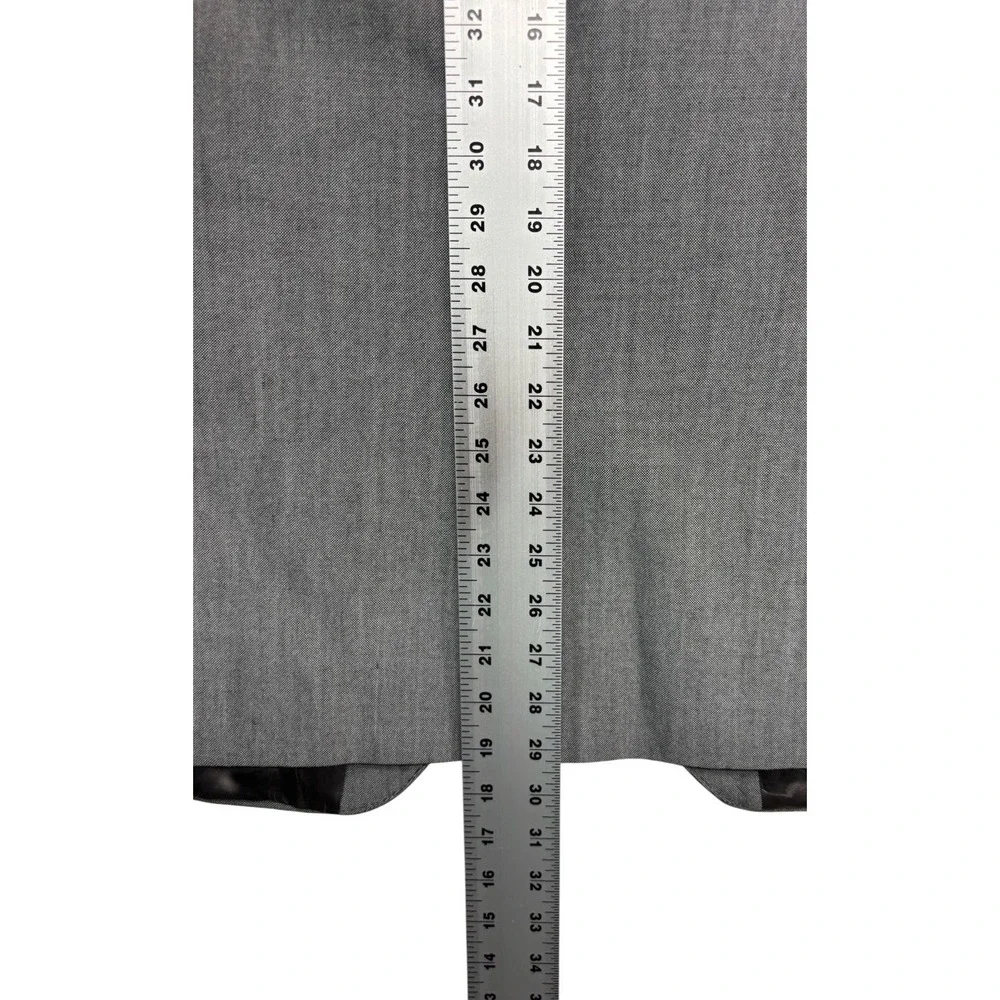 vtg Alexandre UK Bespoke Custom 38S 29x30 Gray Nailhead Tweed 2pc Pant Suit